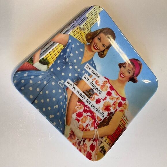 Anne Taintor Malamine Trinket Dish - Picture 2 of 5